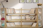folding stackable bookshelves