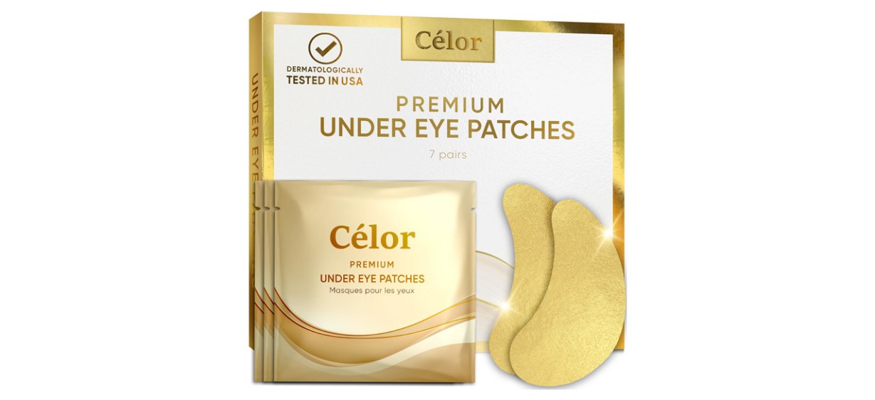 CÉLOR Under Eye Patches Premium on white background CÉLOR Under Eye Patches Premium on white background