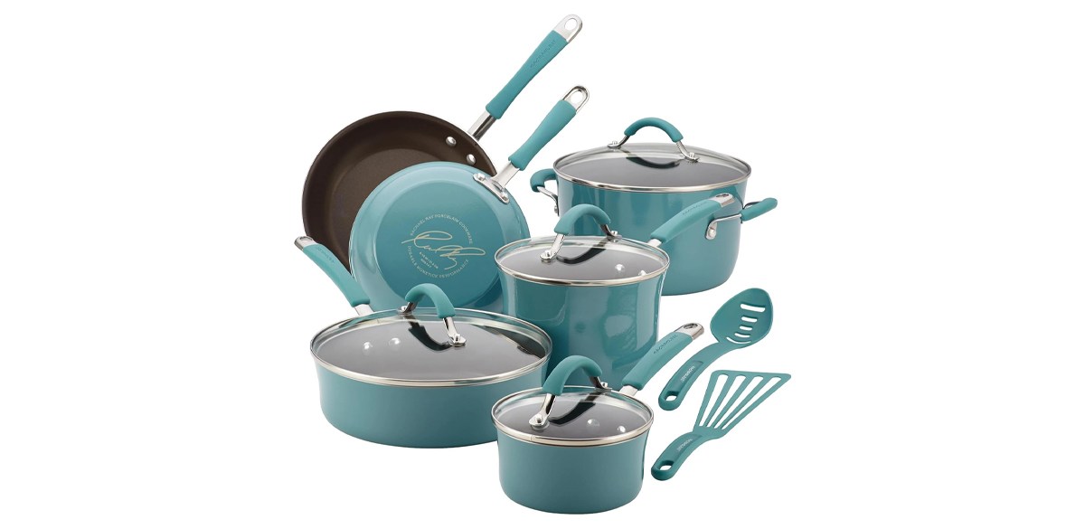 Rachael Ray Cucina Nonstick Cookware Set Rachael Ray Cucina Nonstick Cookware Set
