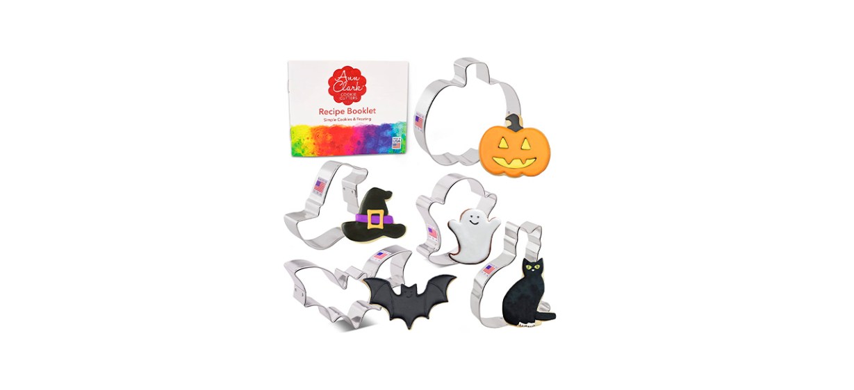 Best Ann Clark 5-Piece Halloween Cookie Cutter Set Best Ann Clark 5-Piece Halloween Cookie Cutter Set