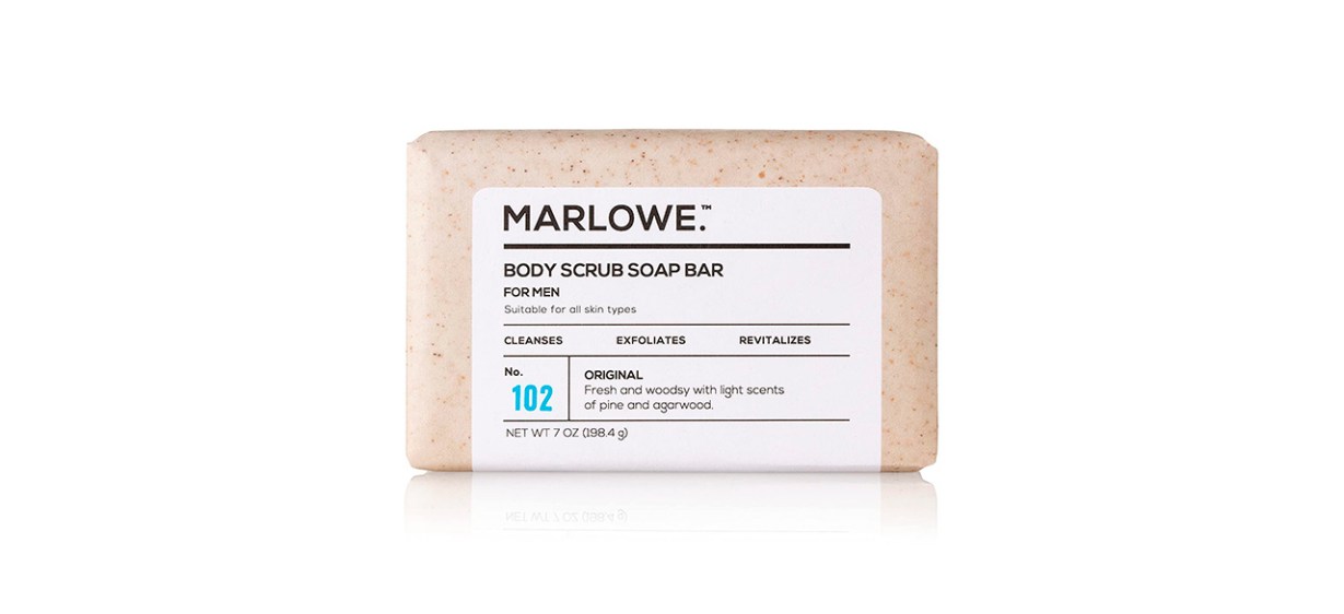 Best Marlowe No. 102 Mens Body Scrub Soap Best Marlowe No. 102 Mens Body Scrub Soap