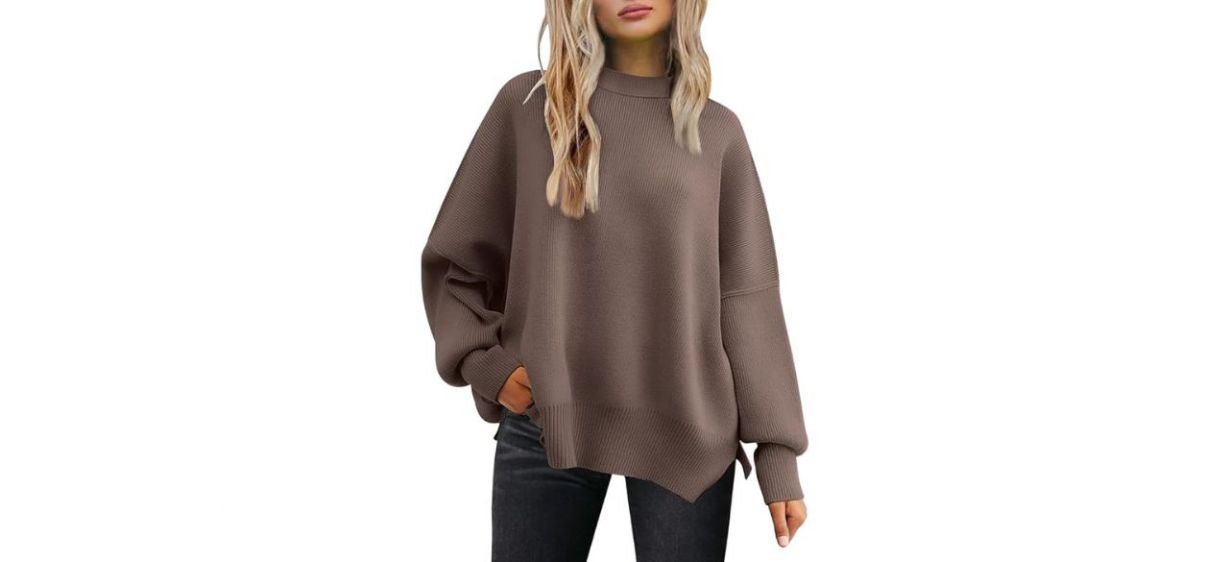 LILLUSORY Women's Oversized Batwing Sweater LILLUSORY Women's Oversized Batwing Sweater
