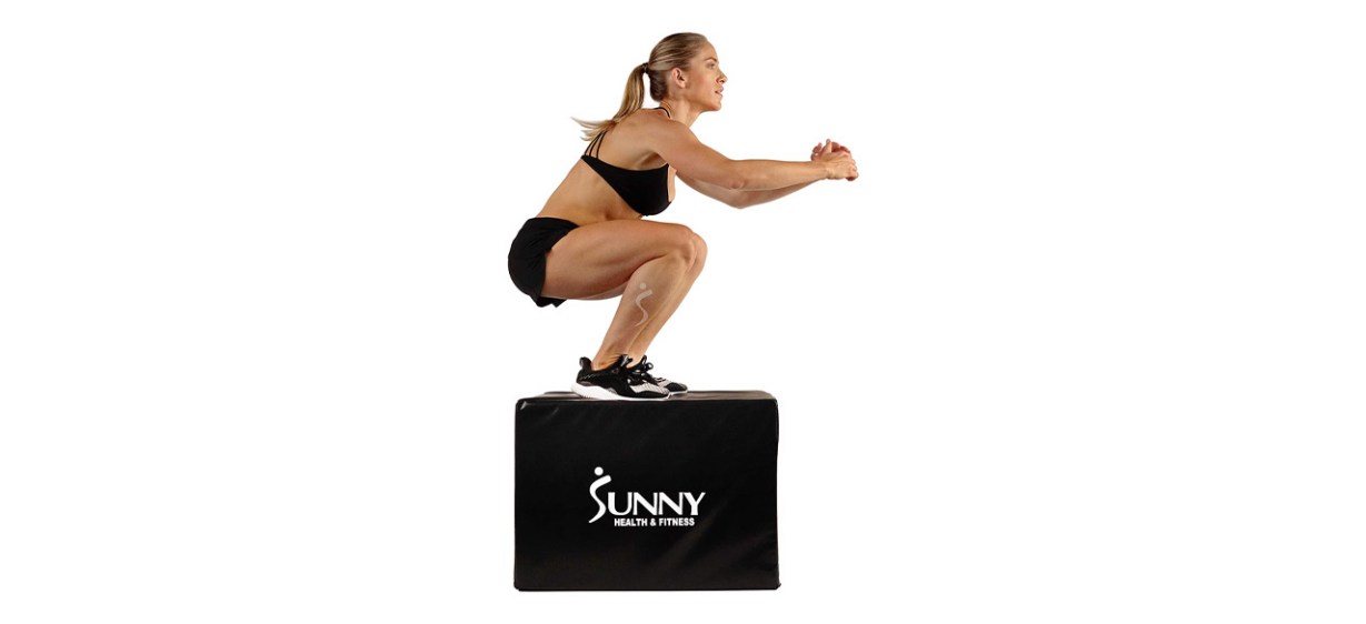 Sunny Health & Fitness Foam Plyo Box Sunny Health & Fitness Foam Plyo Box