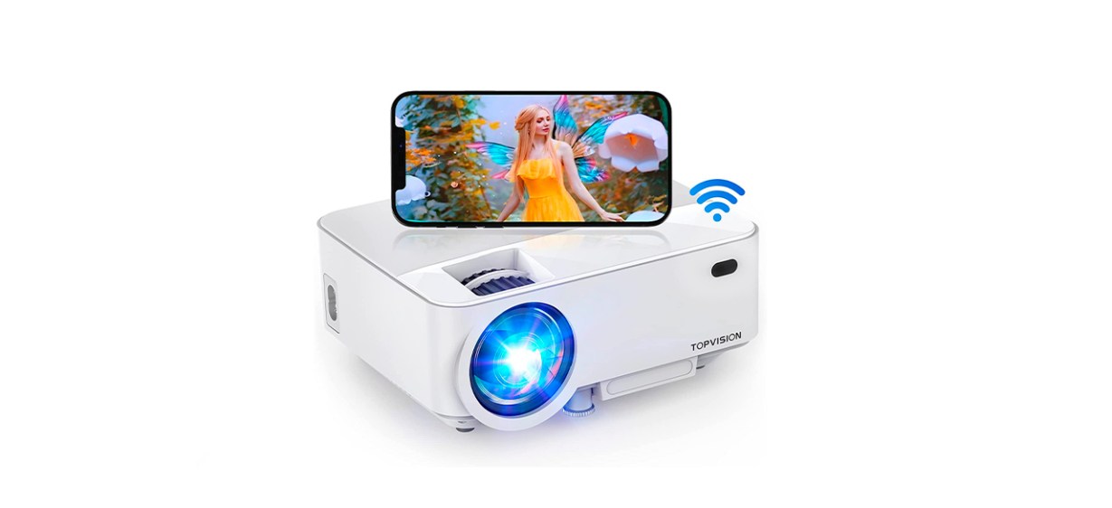 Top Vision Portable Wi-Fi Mini Projector
