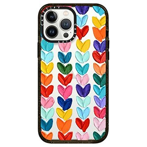 CASETiFY Daub Hearts Impact Case for iPhone