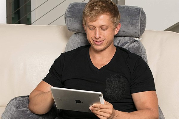 Sit up pillow for bed and couch