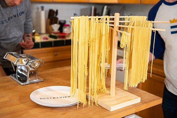 Wooden Pasta Drying Rack