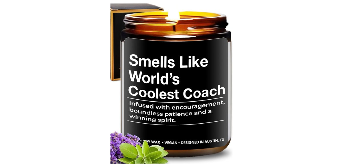 Rosa Vila World's Coolest Coach Candle
