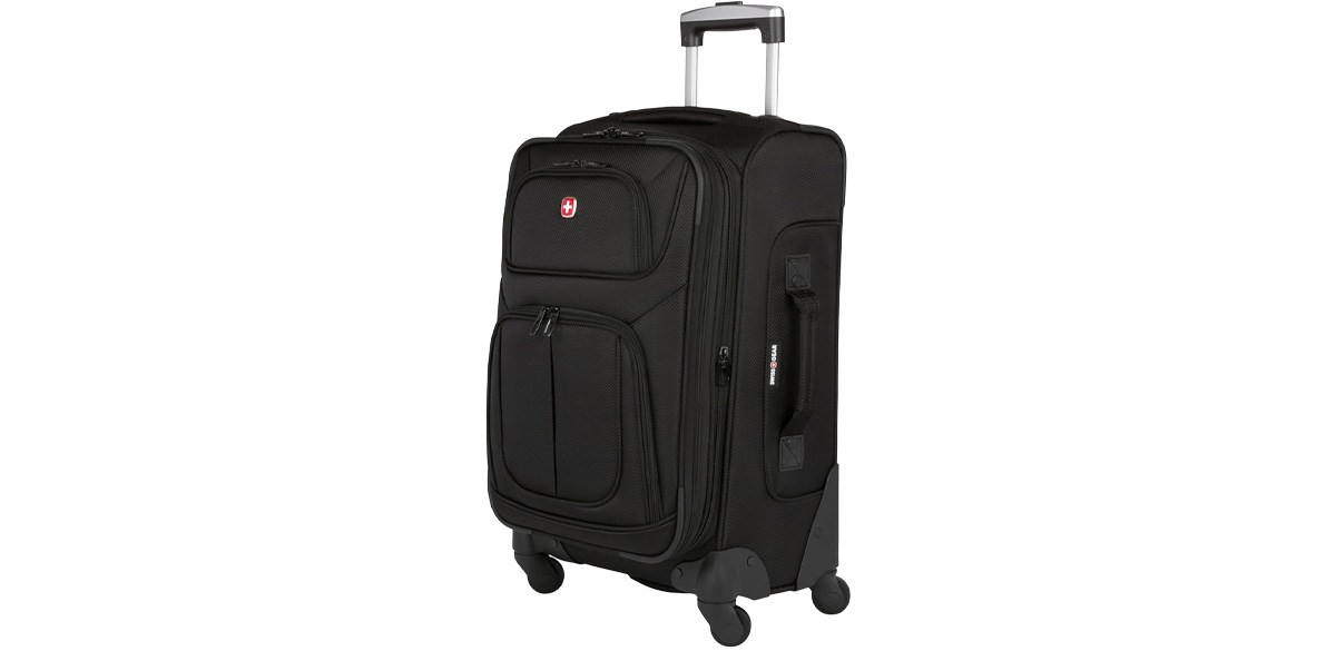 SwissGear Sion Softside Expandable Carry-On Spinner Luggage