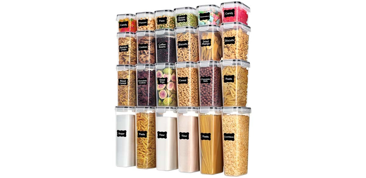 Carbon Impact Airtight Food Storage Containers