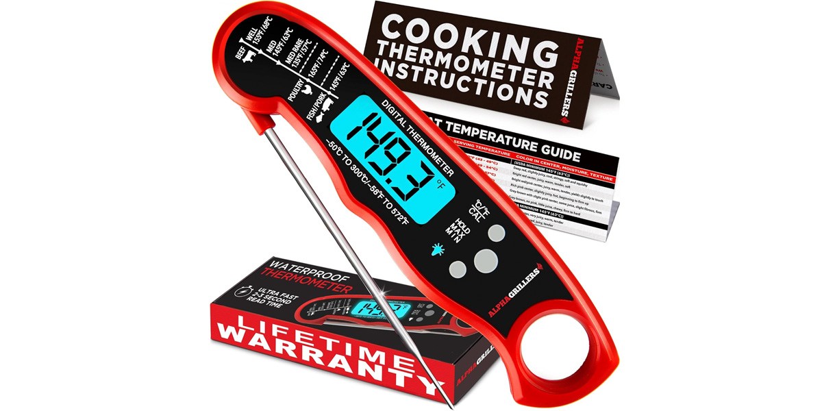 Alpha Grillers Meat Thermometer