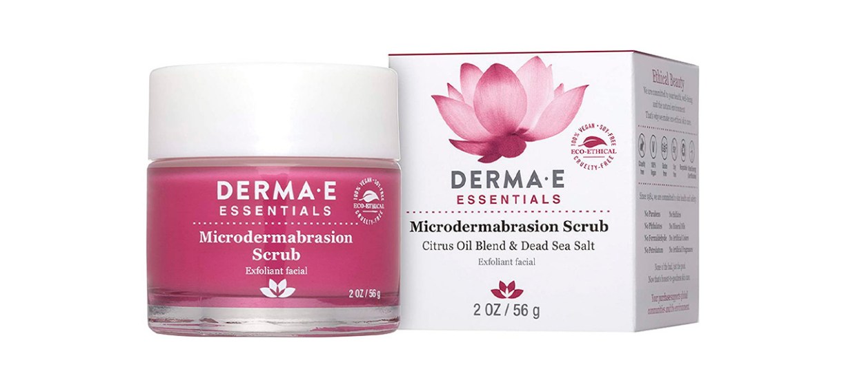 Best Derma-E Microdermabrasion Scrub with Dead Sea Salt &amp; Citrus Essential Oils