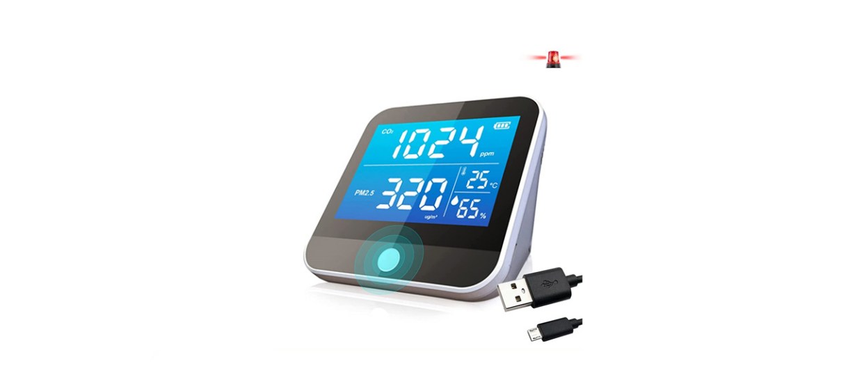 best Langkou 8-in-1 Air Quality Monitor