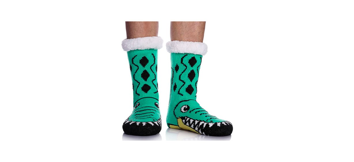 Best Linemin Slipper Socks