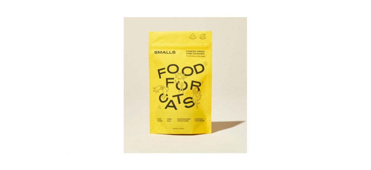 best Smalls Freeze-Dried Raw Water Bird Food for Cats