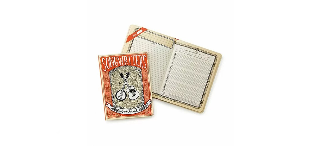 Best Uncommon Goods Songwriter's Journal