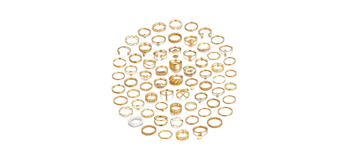 Best Yeezii Gold Stackable Rings