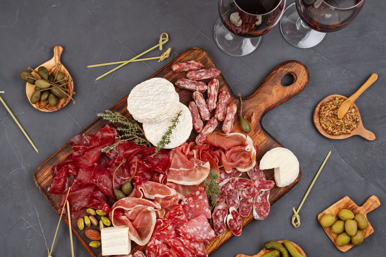 charcuterie board