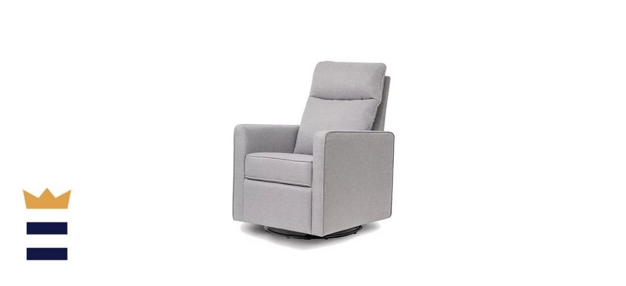 DaVinci Gabby Pillowback Swivel Glider