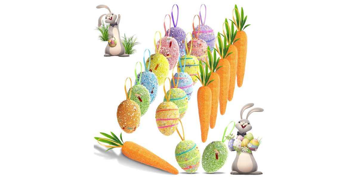 BleSky Easter Ornaments 18pcs