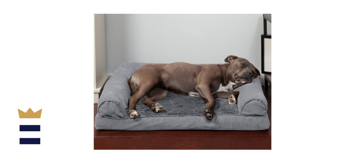 FurHaven Plush &amp; Suede Orthopedic Dog Bed