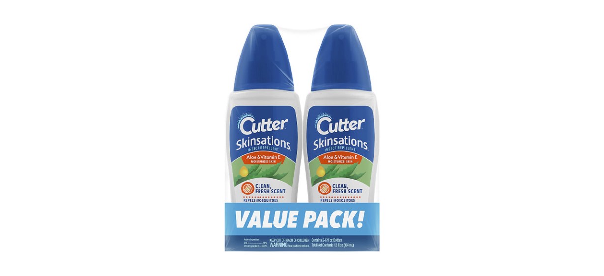 Best Cutter Skinsations Insect Repellent