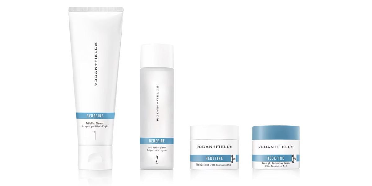 Rodan + Fields Redefine Regimen on white background