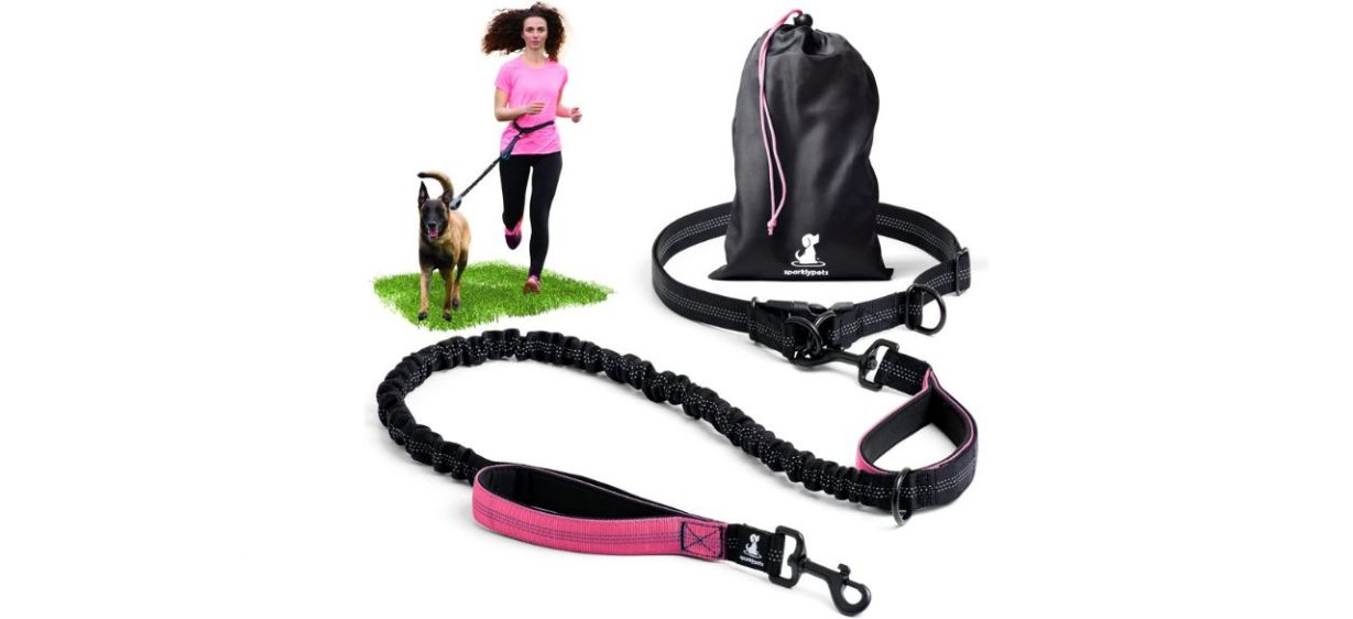 SparklyPets Hands-Free Dog Leash