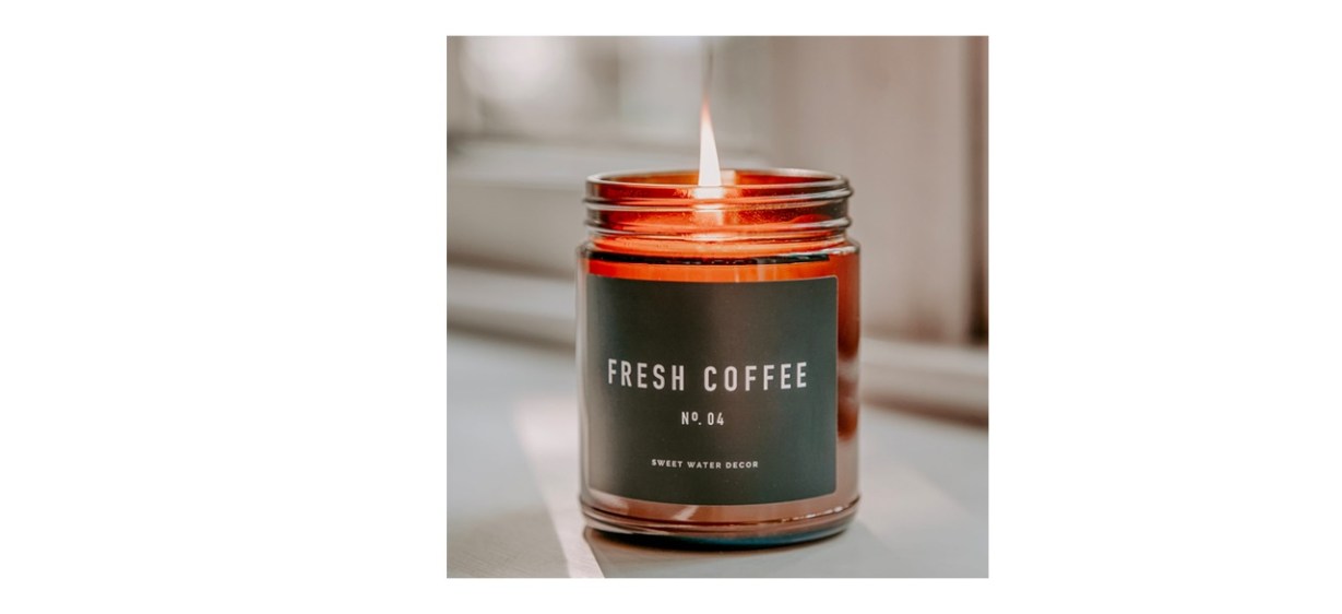 Sweetwaterdecor Fresh Coffee Soy Wax Candle