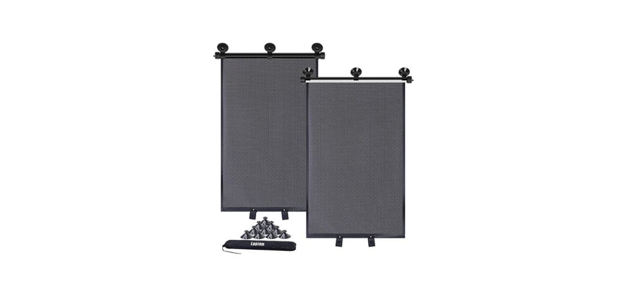 Car Window Shade, Car Roller Sunshade for Baby, Retractable Car Window Shade for Side Window