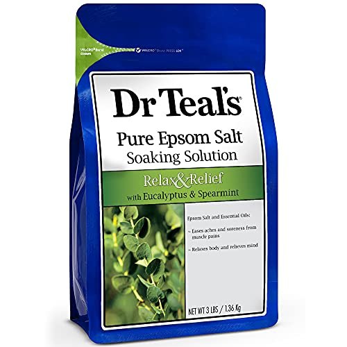 Dr Teal Epsom Salt Soaking Solution with Eucalyptus Spearmint