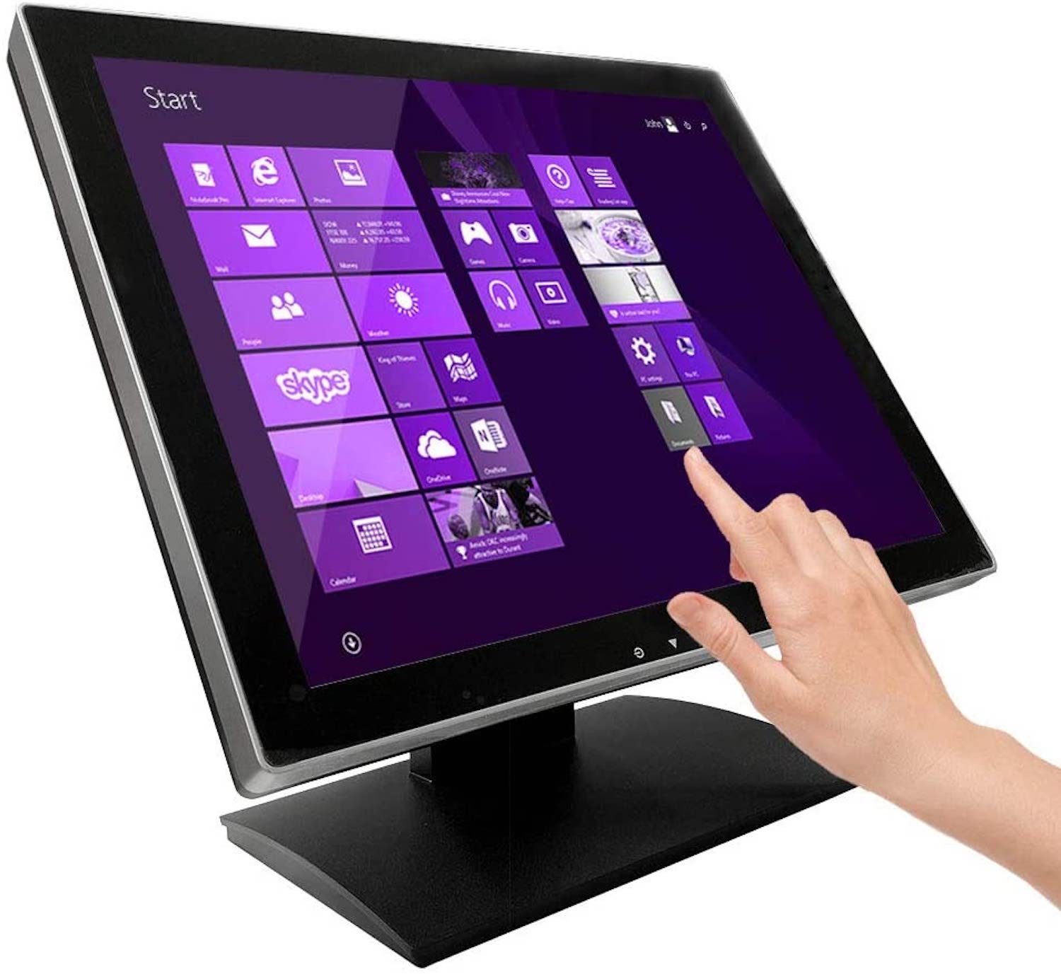 ANGEL POS 17 Inch Pro Capacitive LED Backlit Multi-Touch HDMI Monitor