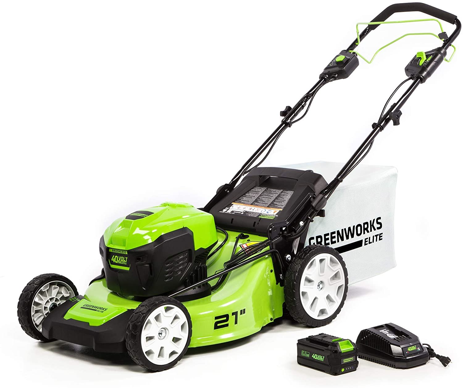 Greenworks 21" 40V Brushless Self-Propelled Mower