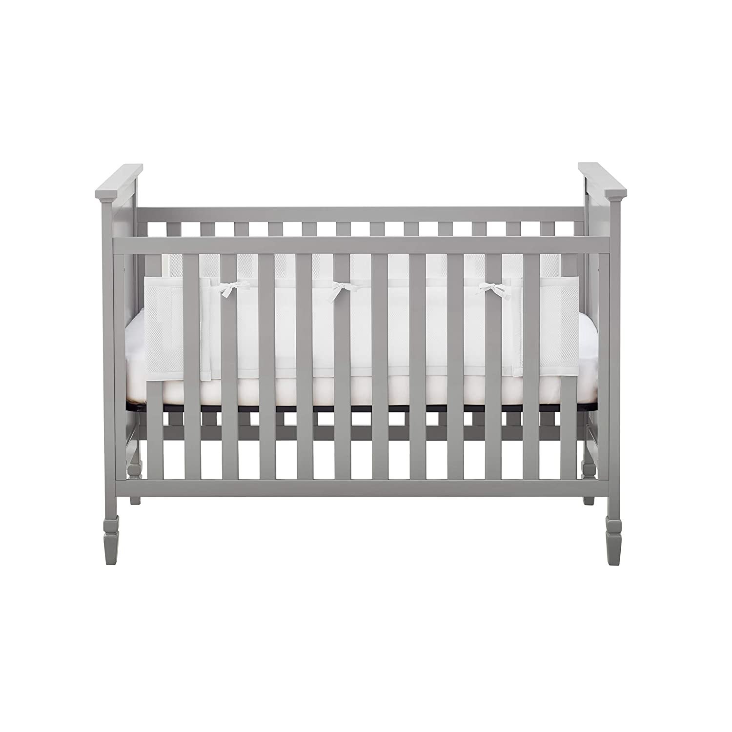 BreathableBaby Classic Breathable Mesh Liner for Solid End Cribs
