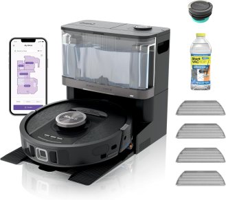 Shark PowerDetect NeverTouch Robot Vacuum and Mop