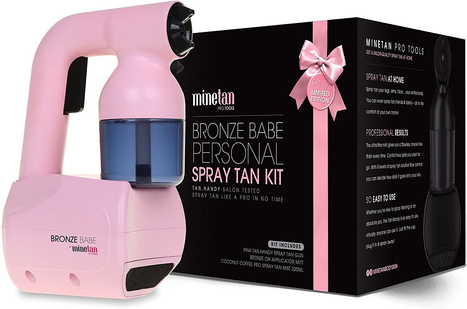 MineTan Bronze Babe Personal Spray Tan Kit