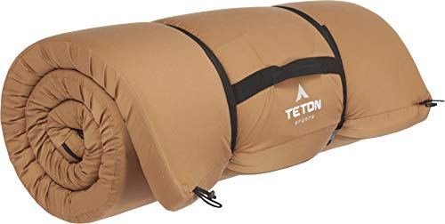 Teton Sports Foam Sleeping Pad with Canvas Shell