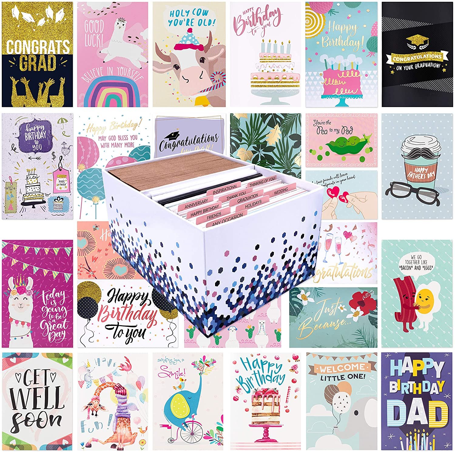 Bargain Paradise 100 All Occasion Greeting Cards