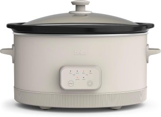 BELLA SAVOR 6-Quart Programmable Slow Cooker
