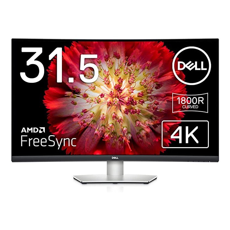 Dell S3221QS 32" 4K UHD Curved Monitor