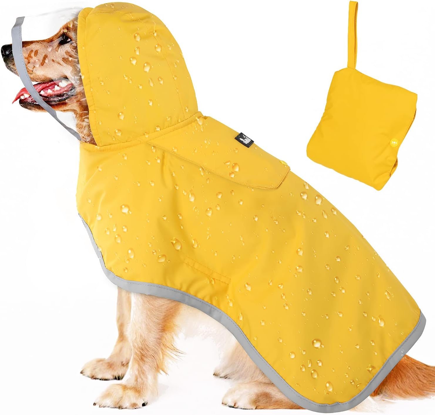 Lukovee Dog Raincoat