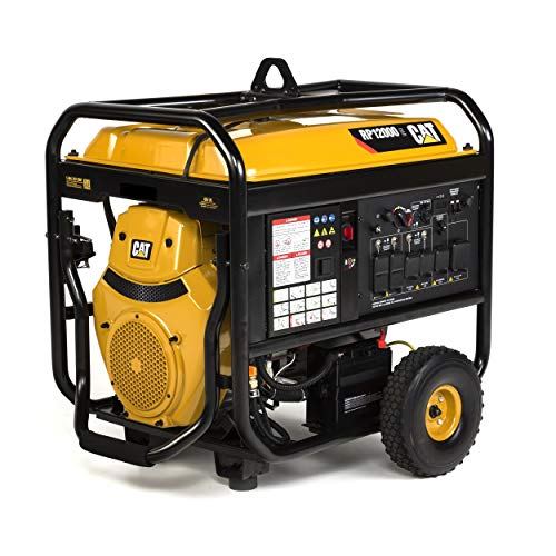 Caterpillar RP12000E 12000 Running Watts Portable Generator with Electric Start