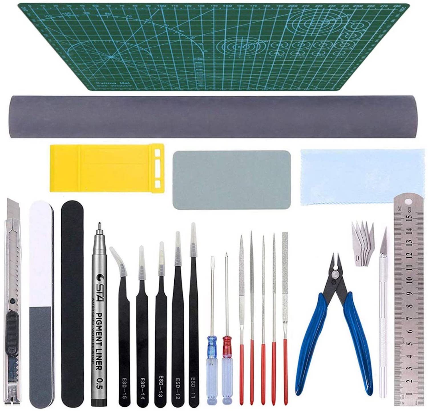 Esoca 27-Piece Modeler Tools Kit