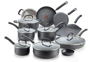 T-fal Ultimate Hard Anodized Nonstick 17-Piece Cookware Set