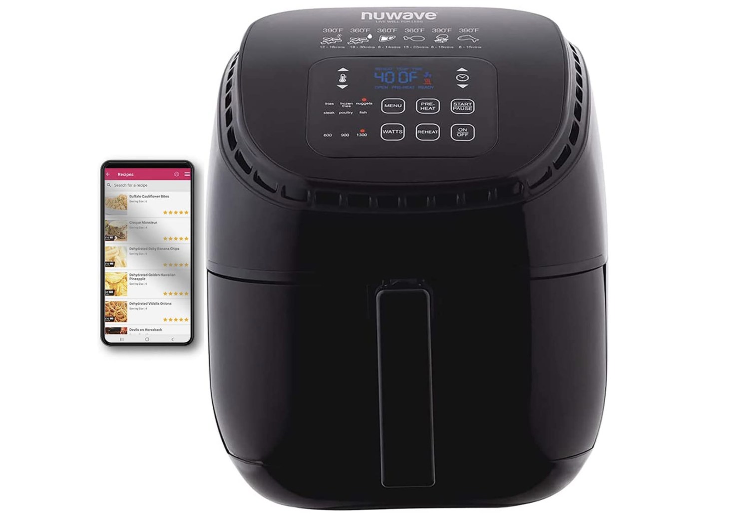 NuWave Brio 3-Quart Digital Air Fryer