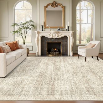 Soalmost Washable Area Rug