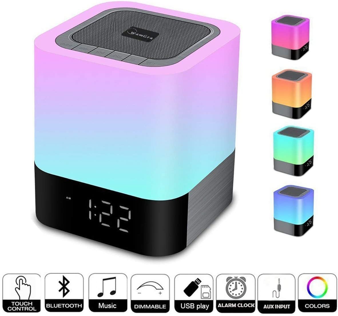 WamGra Night light Bluetooth Speaker