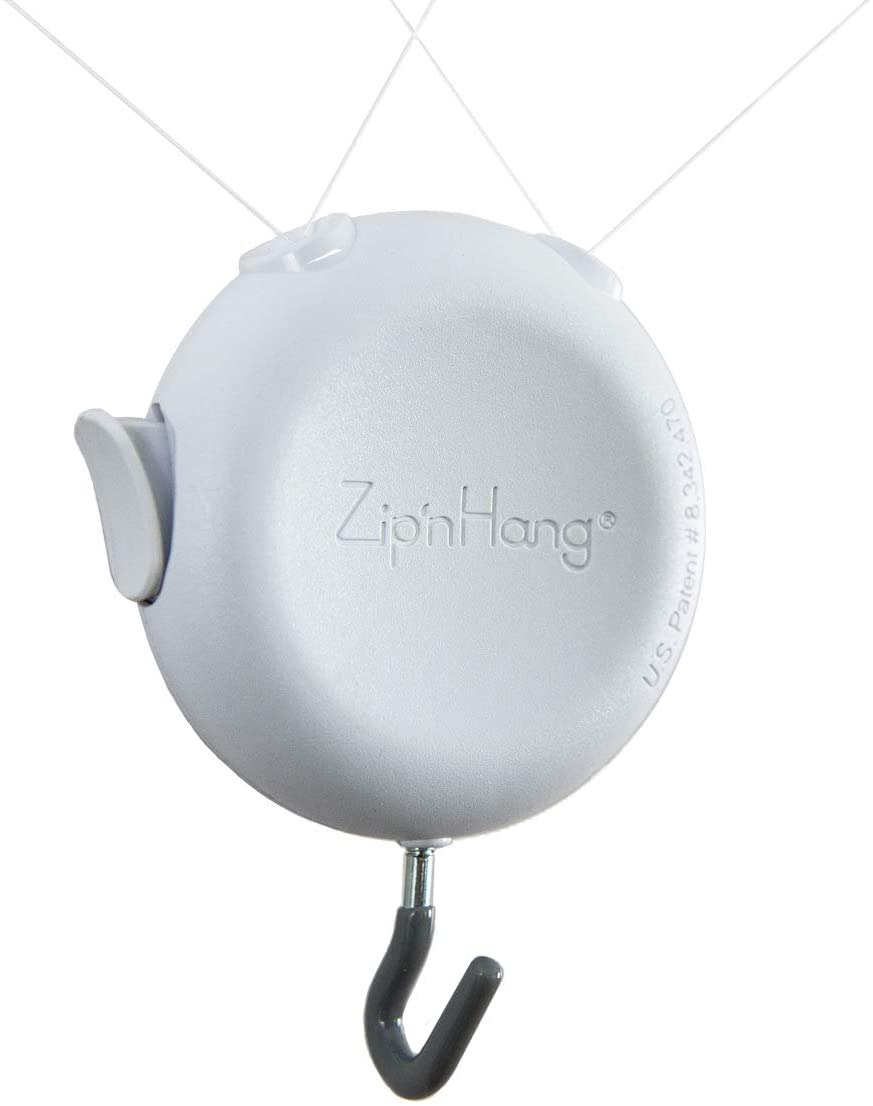 Zip 'n Hang Over The Door Hooks